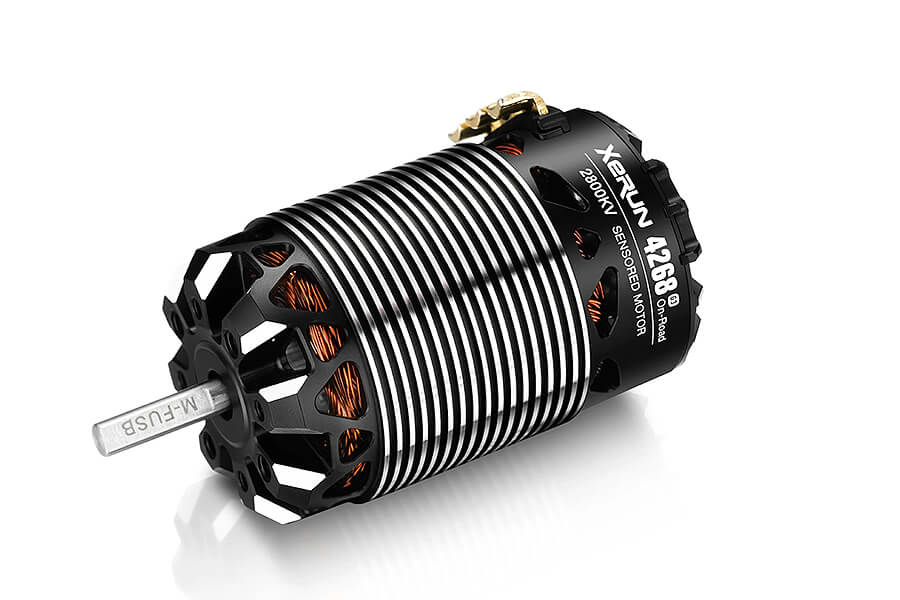 HOBBYWING XERUN 4268SD 2400KV BLACK G3 MOTOR 1/8TH ON-ROAD