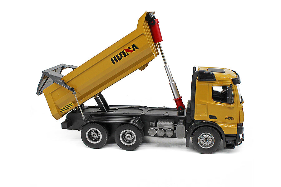 Huina RC Tipper Dumptruck 2.4G 10Ch W/Die Cast Cab, Dump Bed CY1582