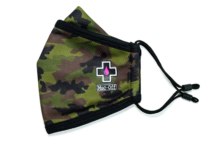 Ghiant Muc-Off Reuseable Face Mask Woodland Camo - Small MUC20272