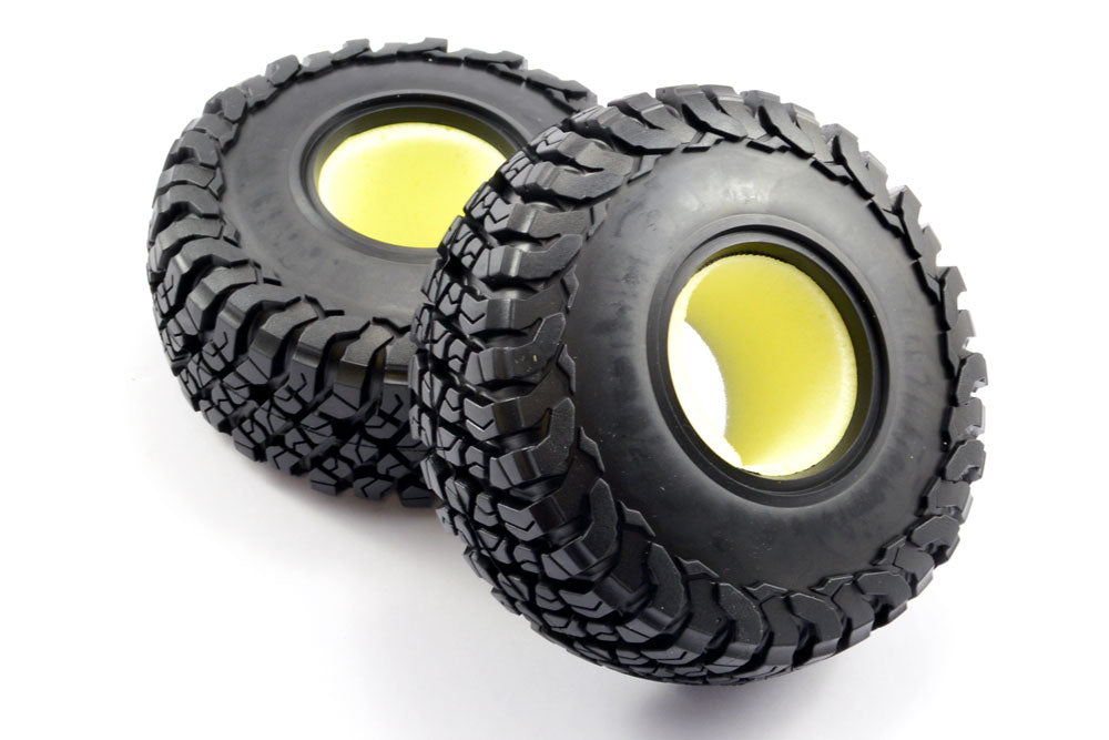 Ftx Mauler 2.2" All Terrain Tyres W/Memory Foam (Pr)