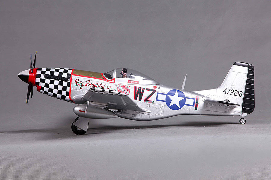 Fms P-51D Bbd 800Mm Pnp, V2 (No Reflex) FMS016P