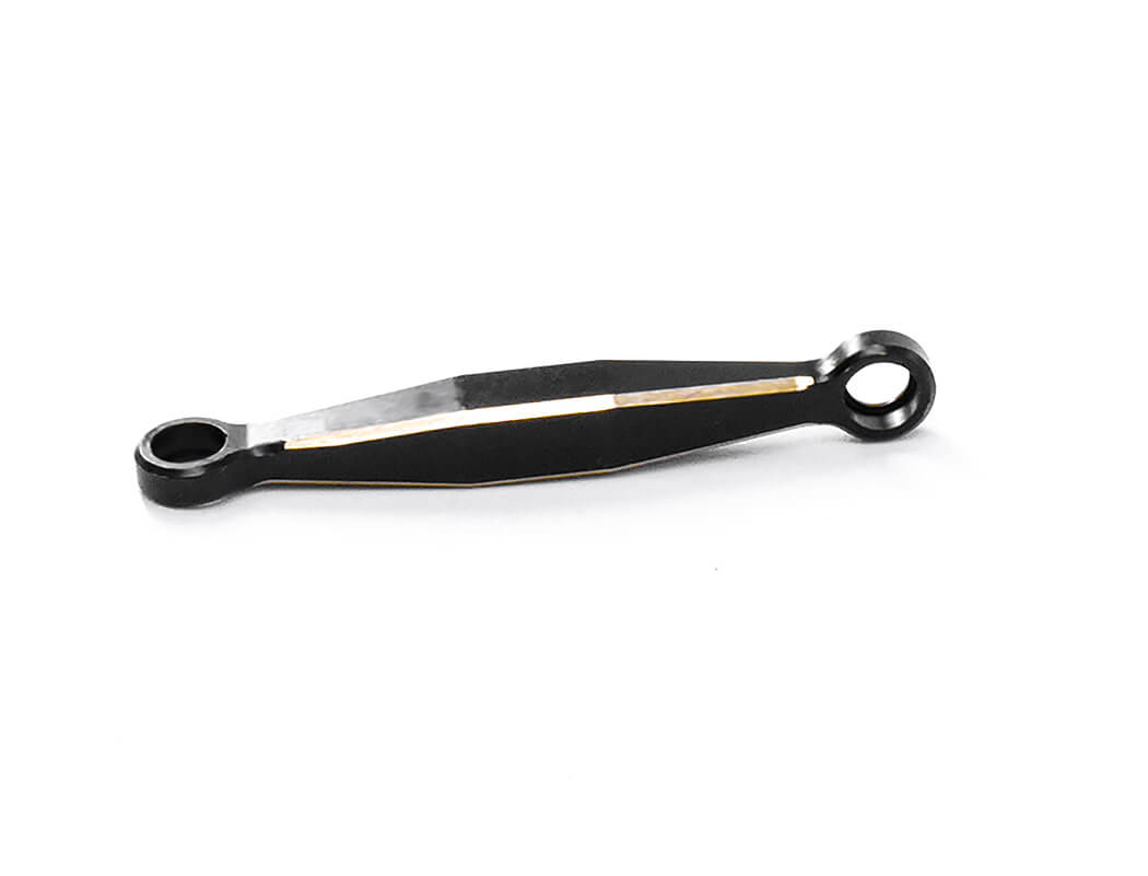 Fastrax Fcx24 Black Brass Steering Set (2Pc) FTFMS001BRB