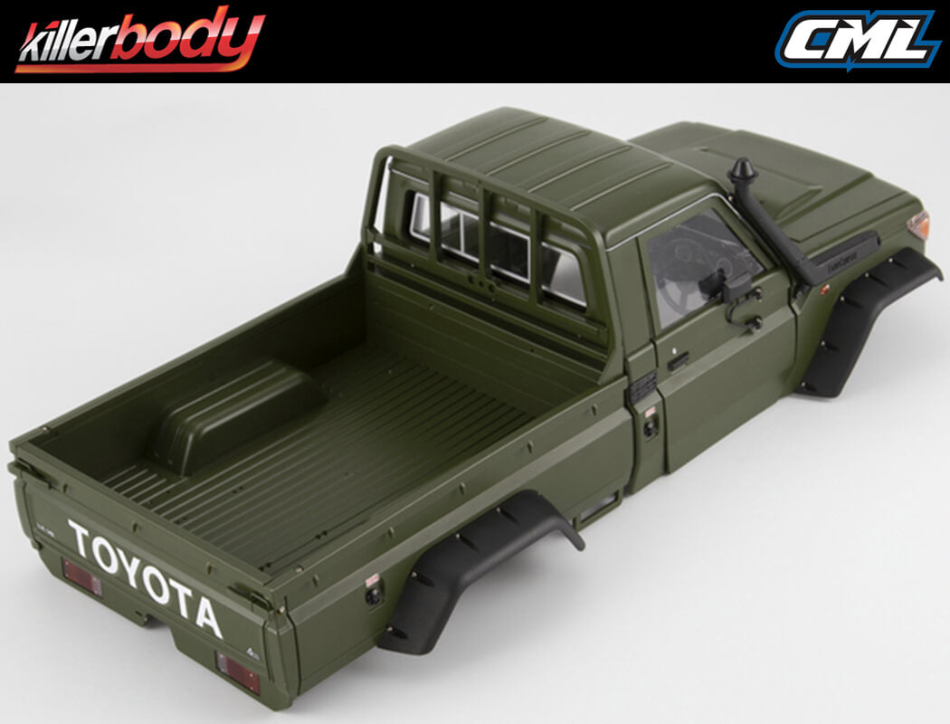 Killerbody Matte Green Toyota Land Cruiser 70 Hardbody Kit (Trx-4) KB48733