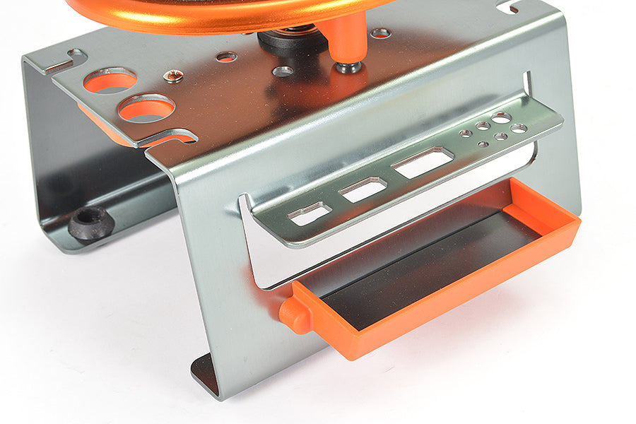Fastrax Deluxe Alum Locking Rotating Maintenance Stand - Grey FAST404GY