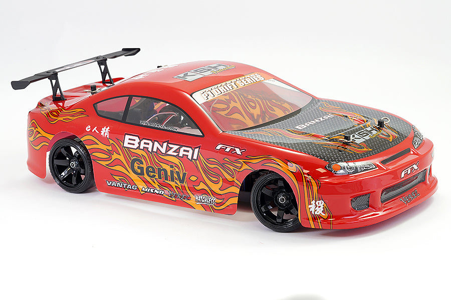 FTX Banzai 2.4Ghz 4Wd RTR 1/10 Brushed Drift Car Ftx5529