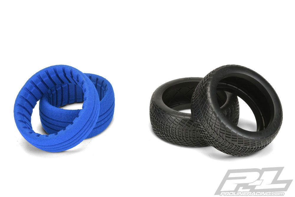 Pro-Line Proline 'Positron' Mc Clay 1/8 Buggy Tyres W/Closed Cell PL9061-17