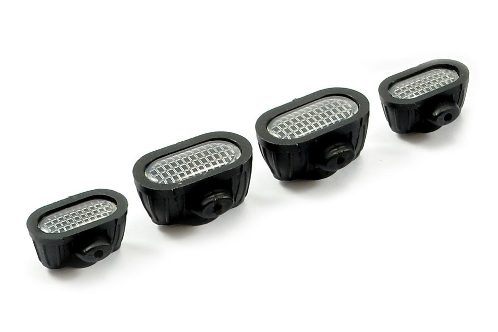 Fastrax Black Aluminium Luggage Rack W/Led Lamps L165Mm X W112Mm
