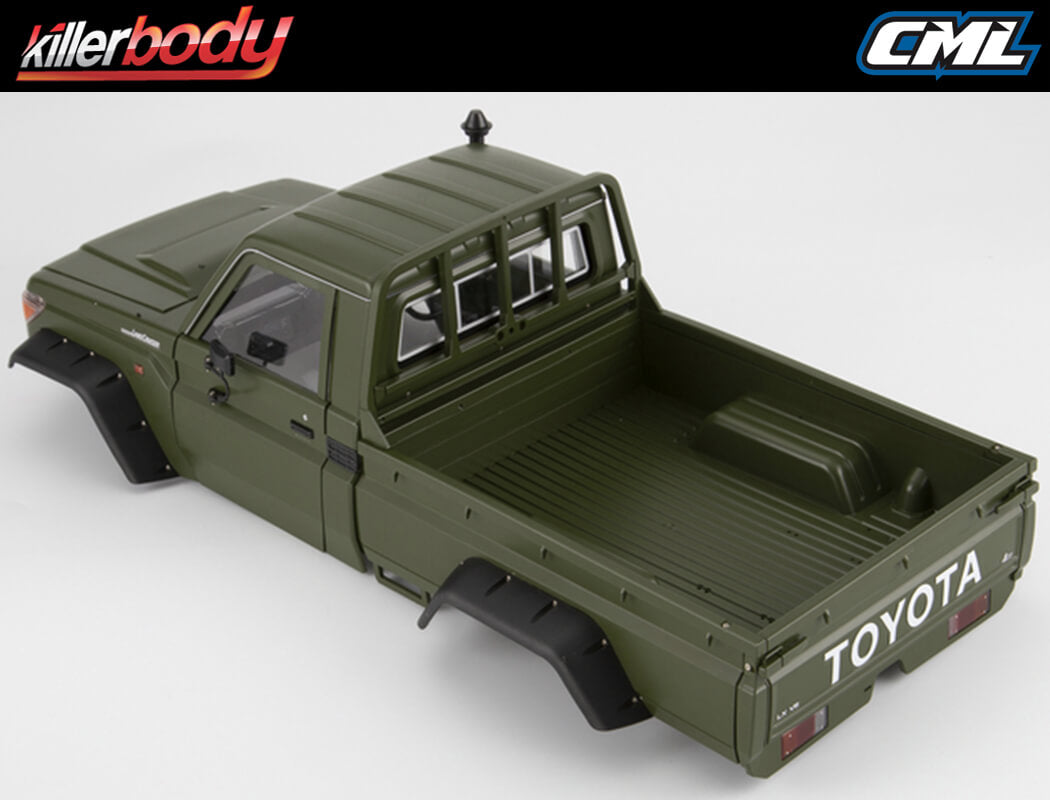 Killerbody Matte Green Toyota Land Cruiser 70 Hardbody Kit (Trx-4) KB48733