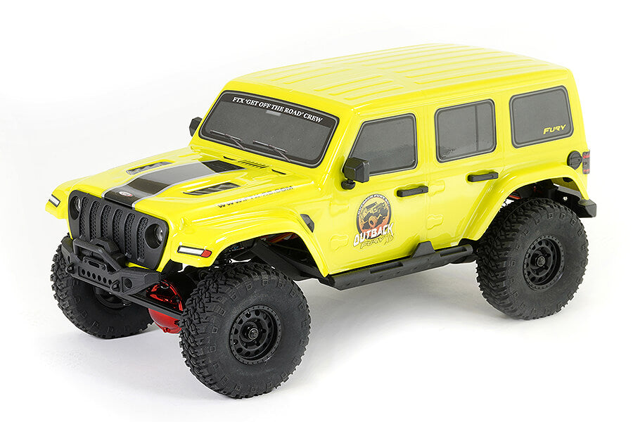 FTX Outback Fury Xc RTR 1:16 Trail Crawler - Yellow FTX5592Y