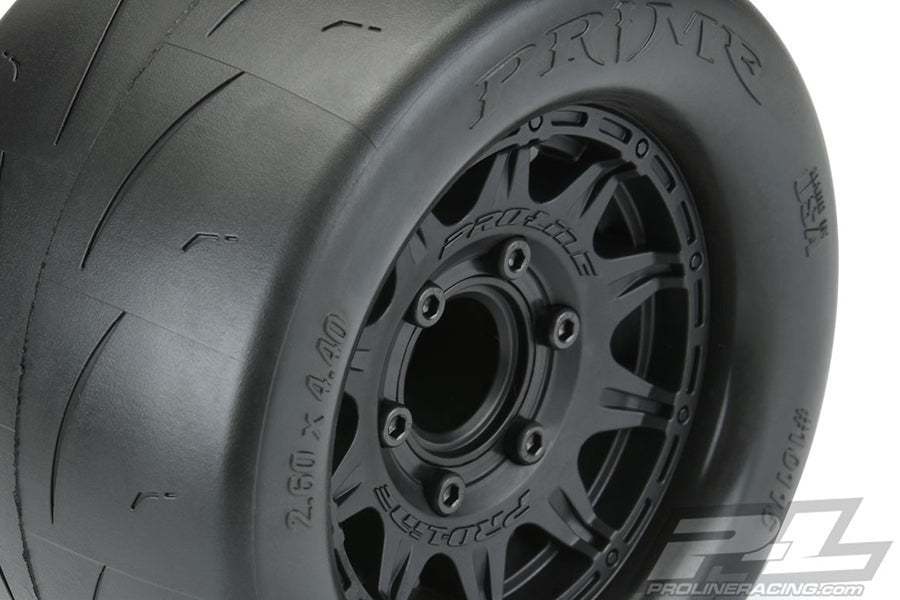Pro-Line Proline Prime 2.8 Street Tyres On Raid 6X30 Wheels Stamp/Rust PL10116-10