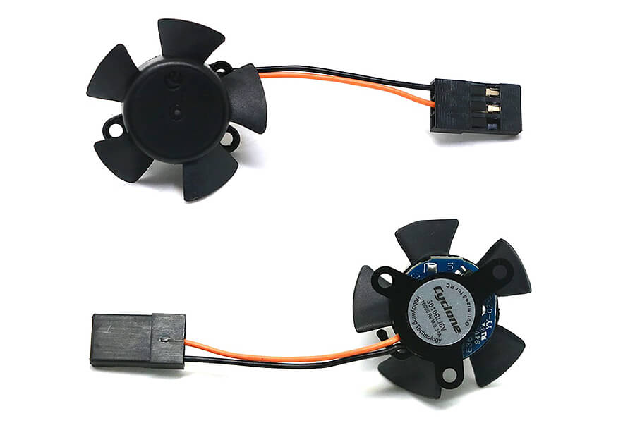 HOBBYWING FAN MP3010BL 6V 1600 0 RPM 0.34A BLACK B (MAX8 G2)