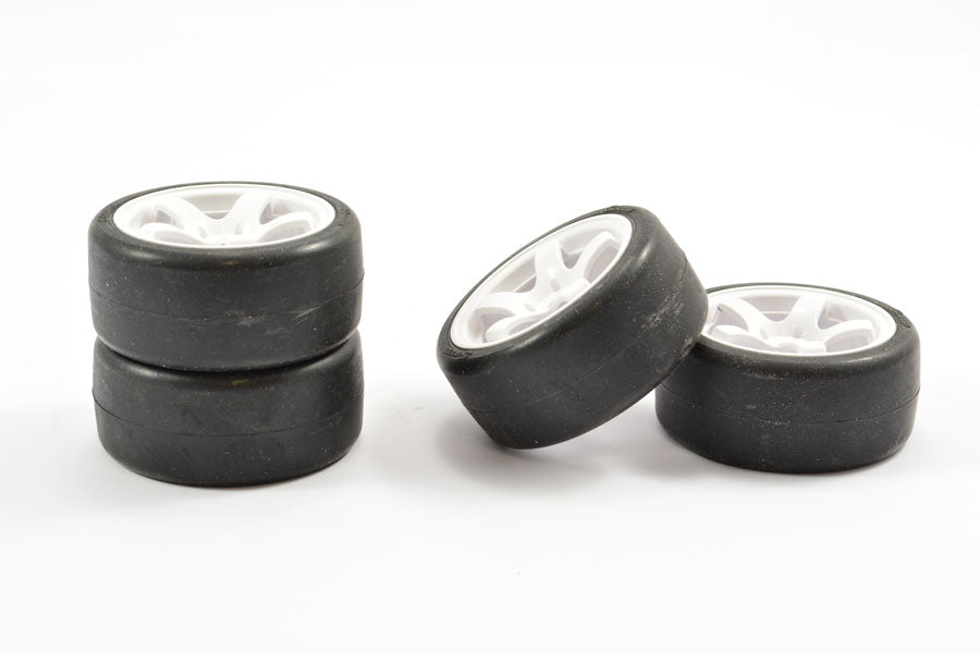 Sweep Mini Pre-Glued Set Tyres 25Deg (4) SWP-MN25PG