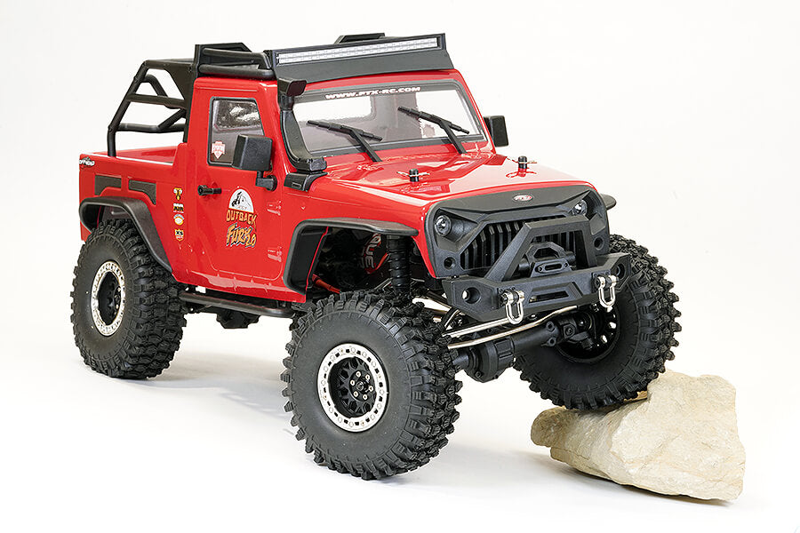 FTX OUTBACK FURY 2.0 4X4 RTR TRAIL CRAWLER - RED