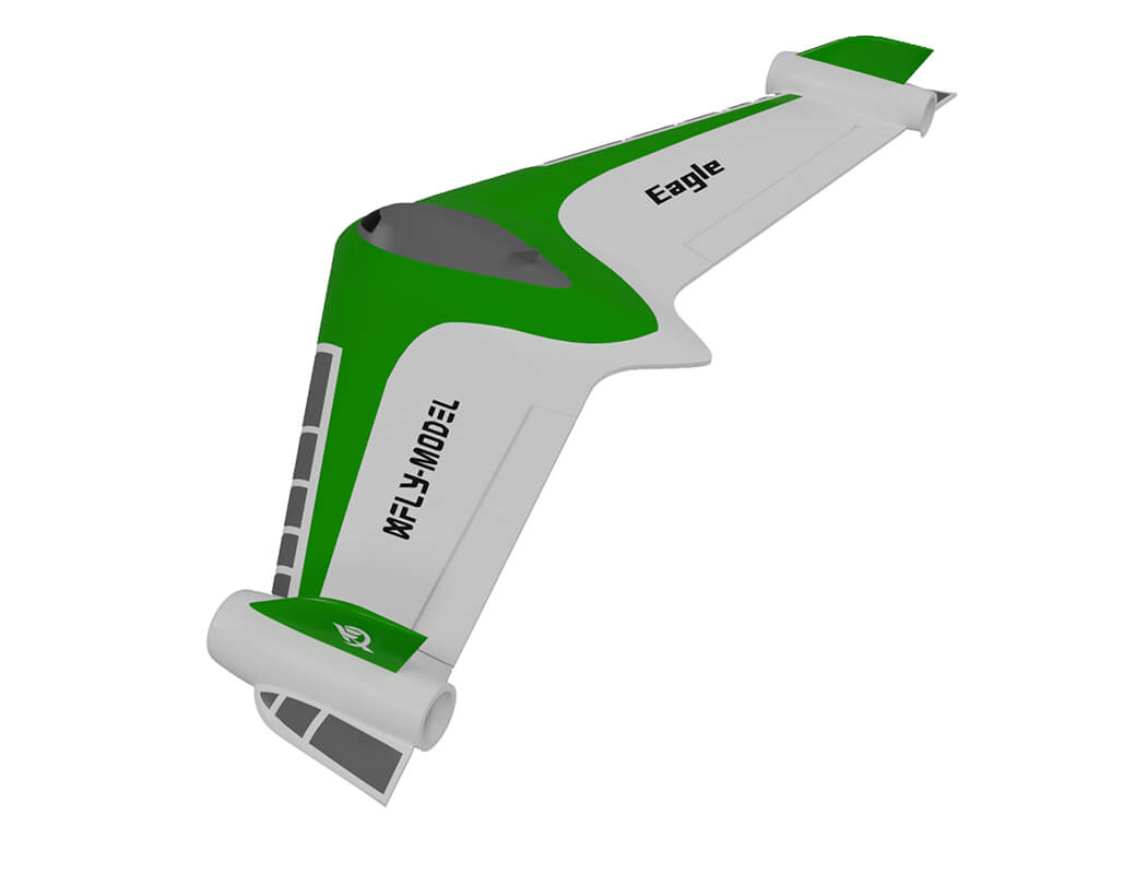X-Fly Xfly Eagle 40Mm Edf Flying Wing With Gyro - Green (XF115PG-G)
