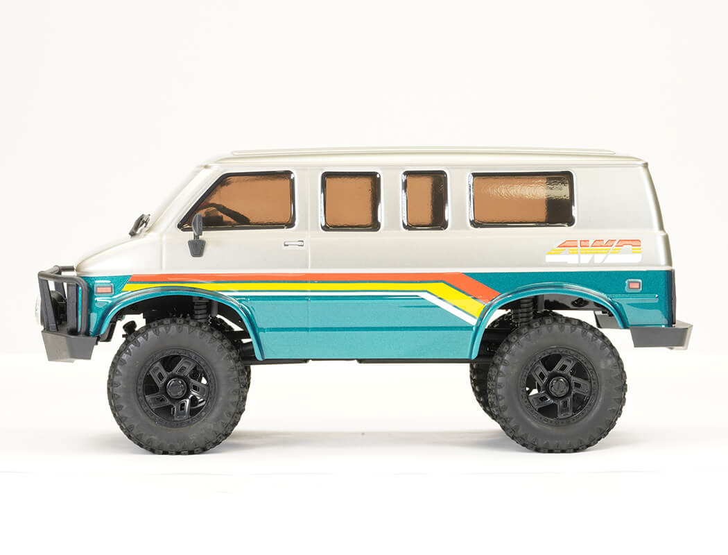 FTX Outback Mini Xp 1:18 Evo Van Trail RTR Metal Grey FTX5483MG