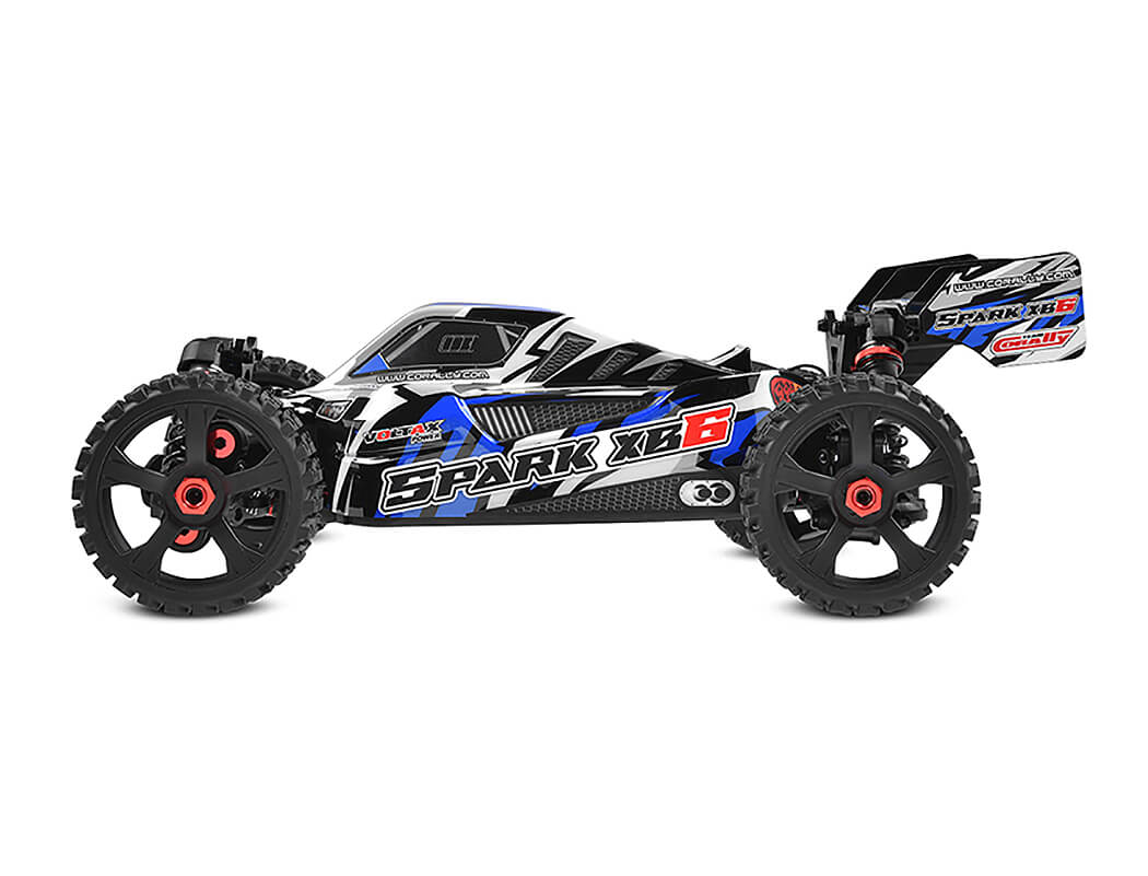 CORALLY SPARK XB6 6S BRUSHLESS BASHER BUGGY RTR - BLUE
