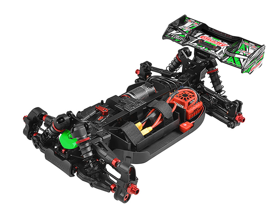Corally Spark Xb6 6S Brushless Basher Buggy Roller - Green C-00485-G