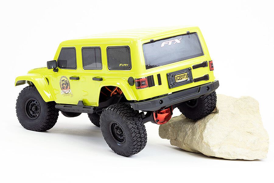 FTX Outback Fury Xc RTR 1:16 Trail Crawler - Yellow FTX5592Y