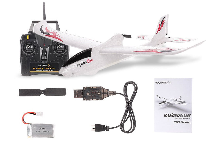 VOLANTEX RANGER 600 GLIDER 3CH 600MM BRUSHED w/GYRO EPP RTF