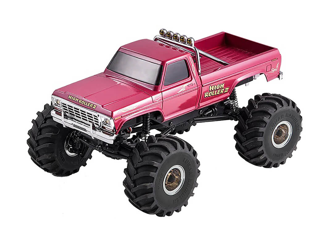 FMS FCX24 1/24Th Smasher 4Wd RTR - Red V2 FMS12402RTRRDV2