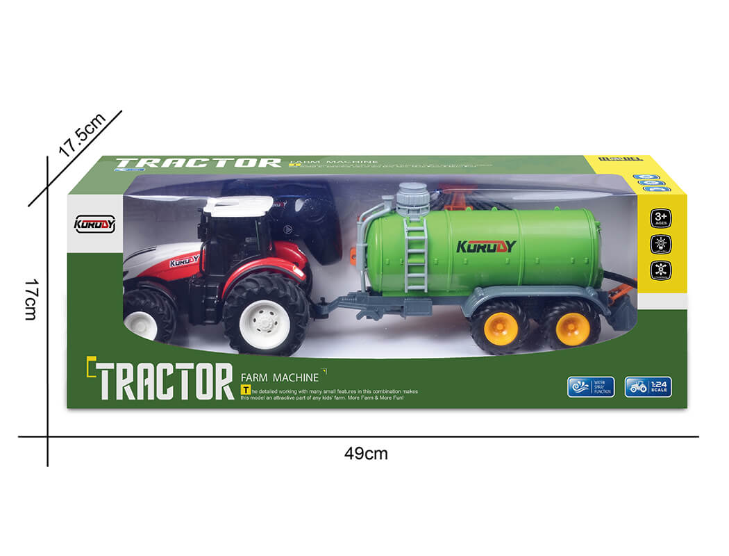 Korody RC 1:24 Tractor With Liquid Fertilizer Sprayer K-6642K