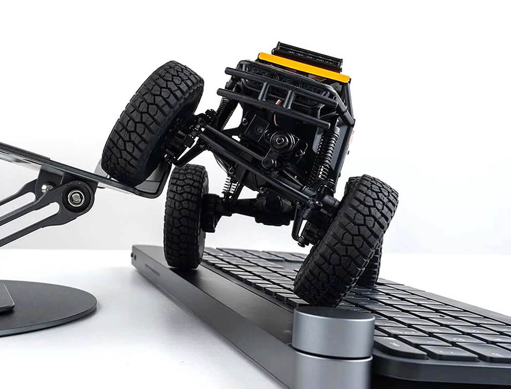 FMS FCX24 1/24Th Lemur Scaler RTR - Orange FMS12404RTROR