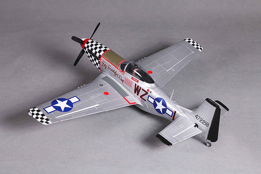 Fms P-51D Bbd 800Mm Pnp, V2 (No Reflex) FMS016P