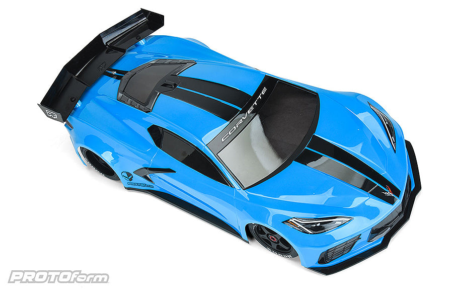 Pro-Line Protoform Chevrolet Corvette C8 Clear Body For Felony/Infra PL1577-00