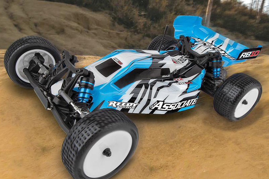 Team Associated Rb10 RTR Blue 1/10 Buggy AS90031