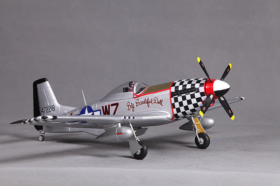 Fms P-51D Bbd 800Mm Pnp, V2 (No Reflex) FMS016P
