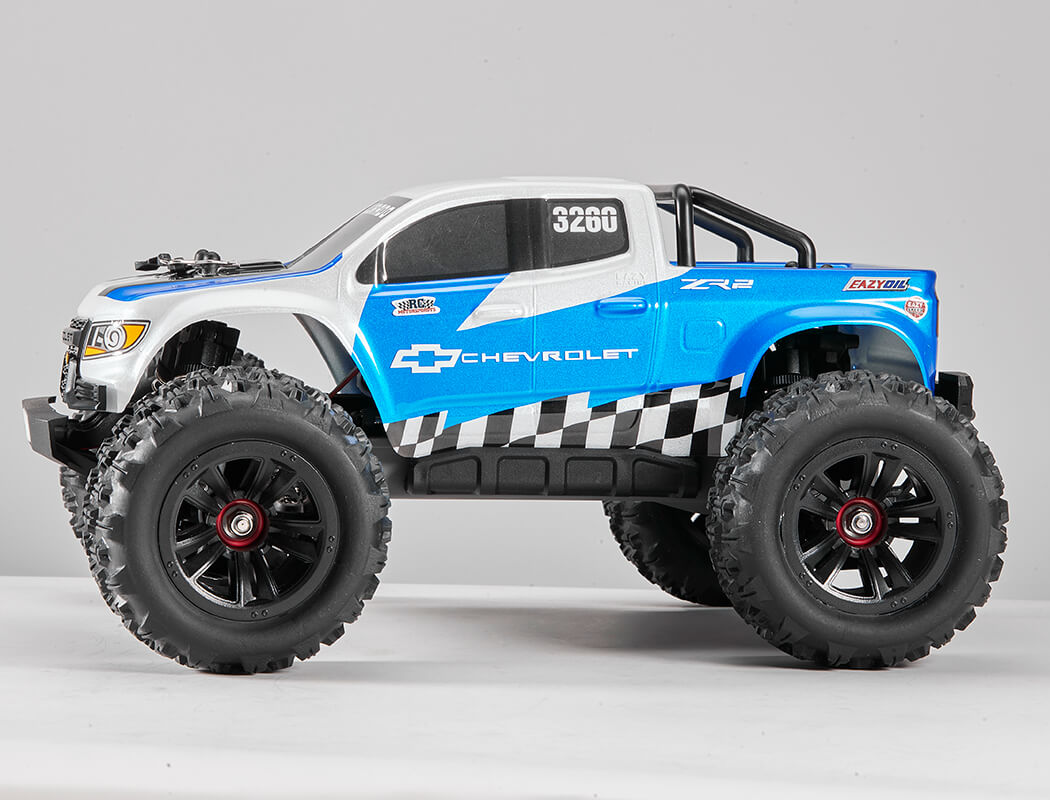 Eazy RC 1/18 Chevrolet Colorado Brushless RTR - Blue EZ11841RTRBU