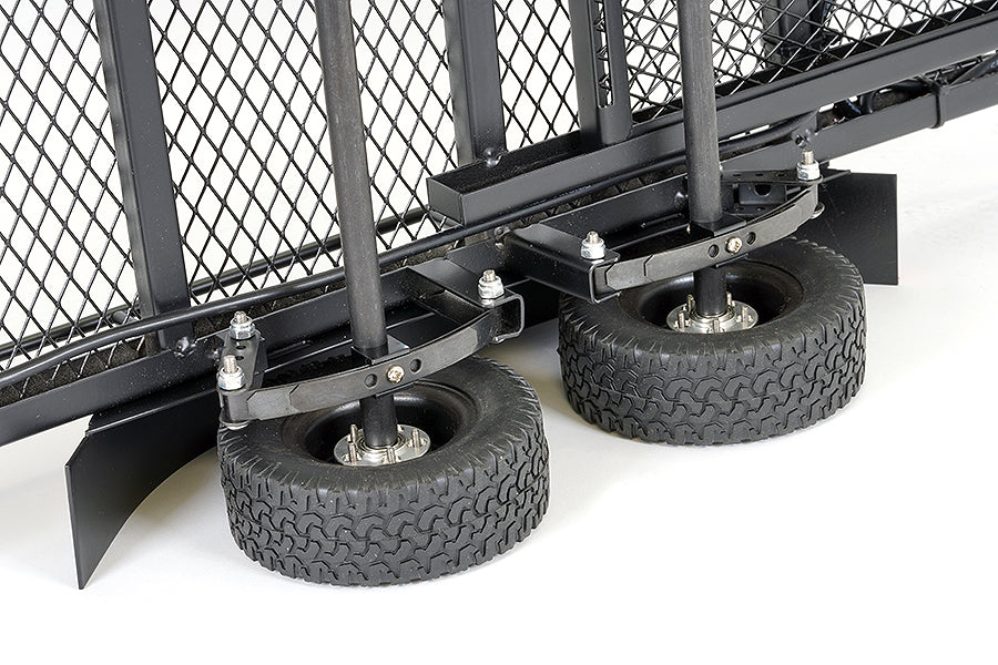 FASTRAX SCALE DUAL AXLE TRUCK CAR TRAILER w/RAMPS & LEDs