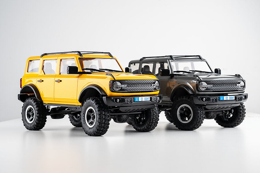 Eazy RC 1/18 Bronx RTR Scale Crawler W/Hardbody - Grey Ezy005Gy