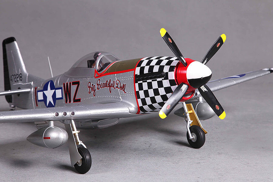Fms P-51D Bbd 800Mm Pnp, V2 (No Reflex) FMS016P