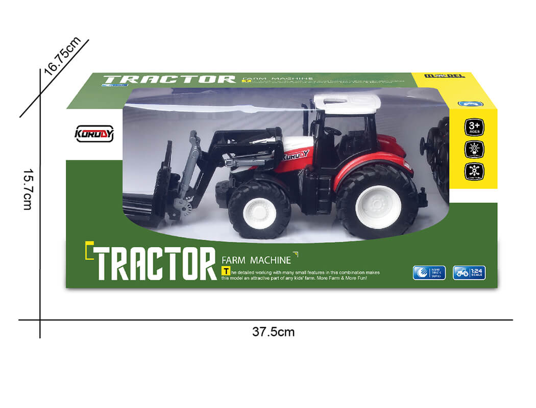 Korody RC 1:24 Tractor With Forklift Arm K-6633