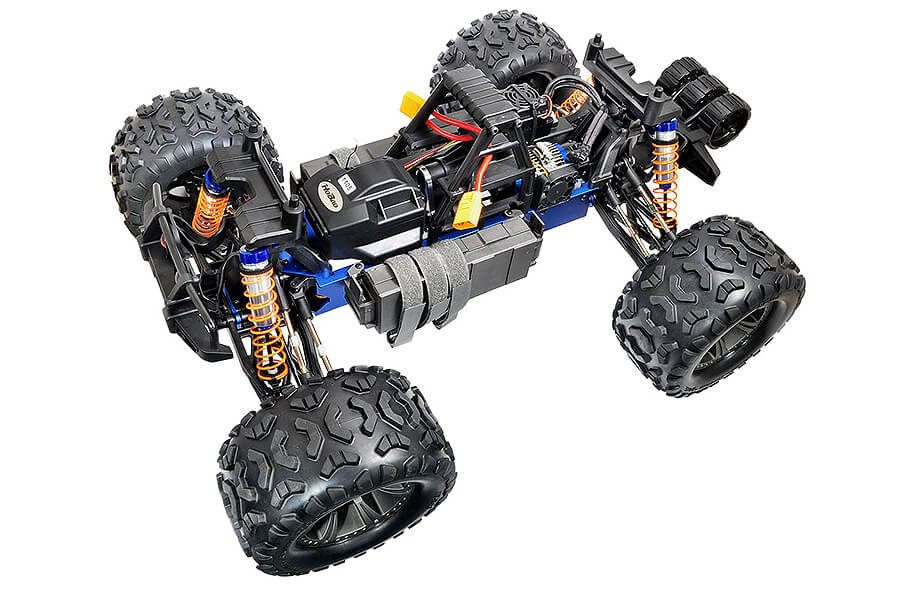 Hobao Hyper Monster Truck X Electric W/Hw150A Esc - Blue HB-MTXE-C150BU