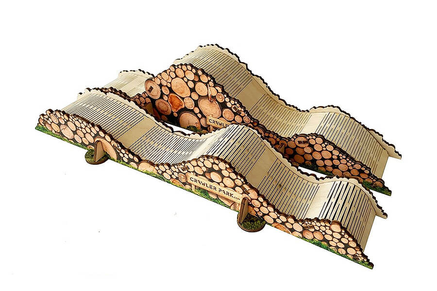 CRAWLER PARK KIT OF 5 OBSTACLES FOR 1/24 RC CRAWLER PARK CIRCUIT