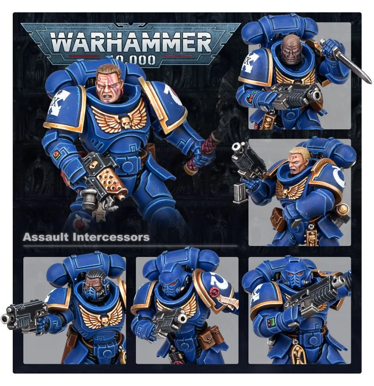 Space Marines: Assault Intercessors 48-36 - Warhammer 40K