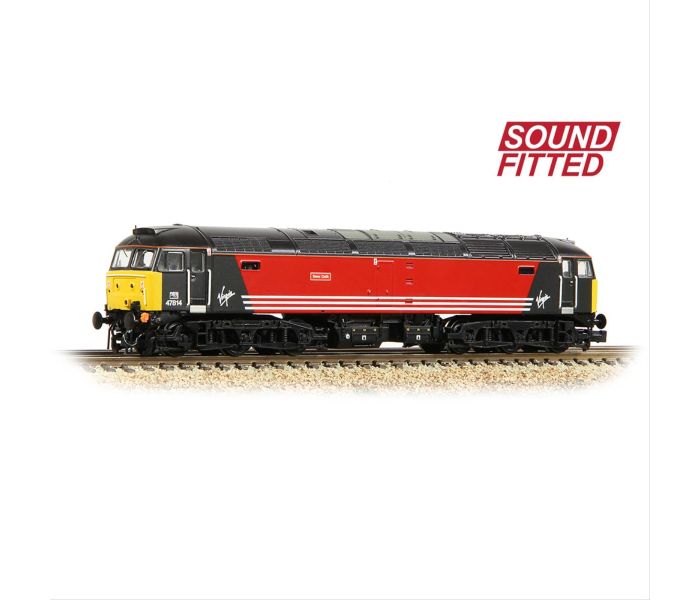 Graham Farish Class 47/7 47814 'Totnes Castle' Virgin Trains (Original) 372-260SF