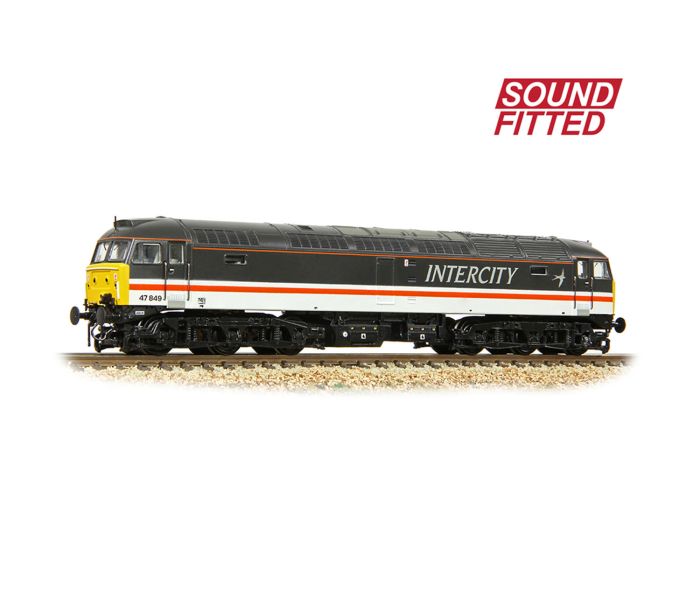 Graham Farish Class 47/4 47849 BR InterCity (Swallow) 372-266SF