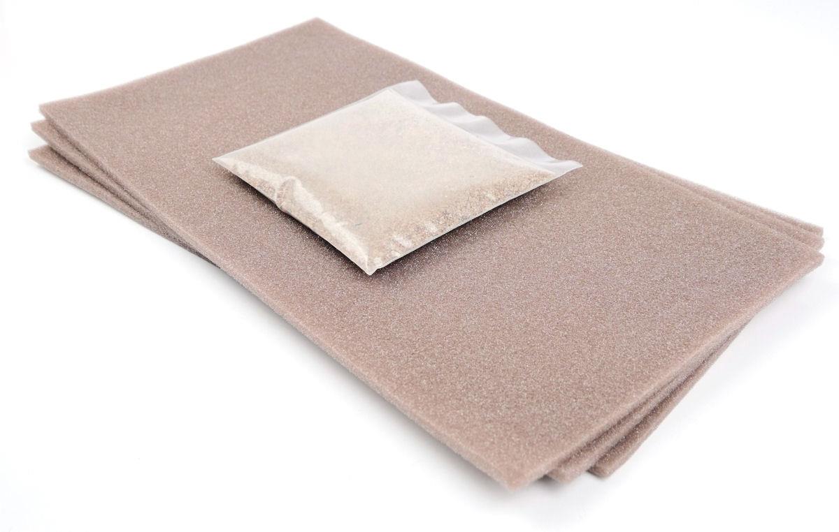 Brown Ballasted Underlay OO Brown Point/Crossing Kit