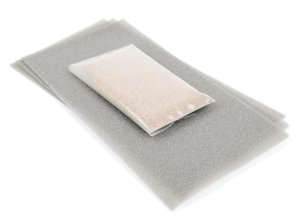 Brown Ballasted Underlay N Brown Point/Crossing Kit
