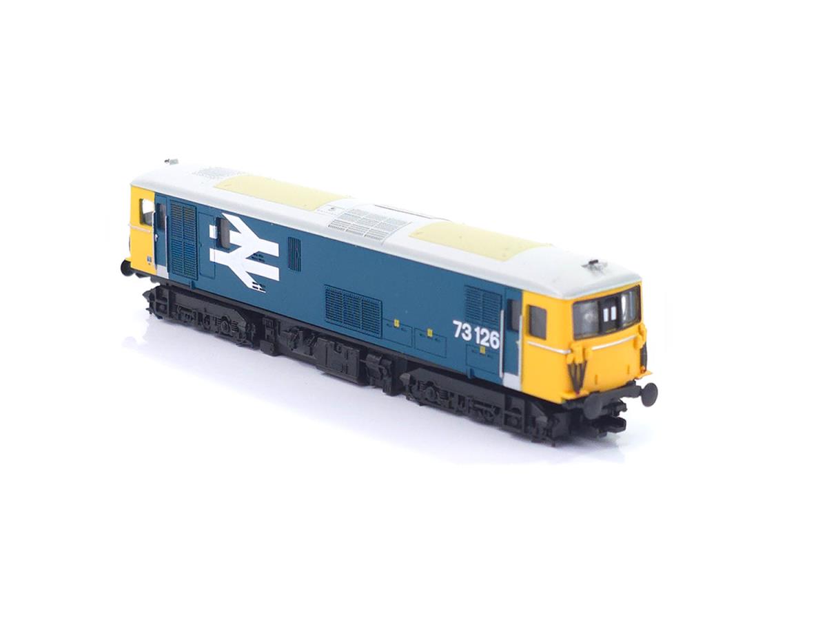 Class 73 126 BR Large Logo Blue (DCC-Fitted)