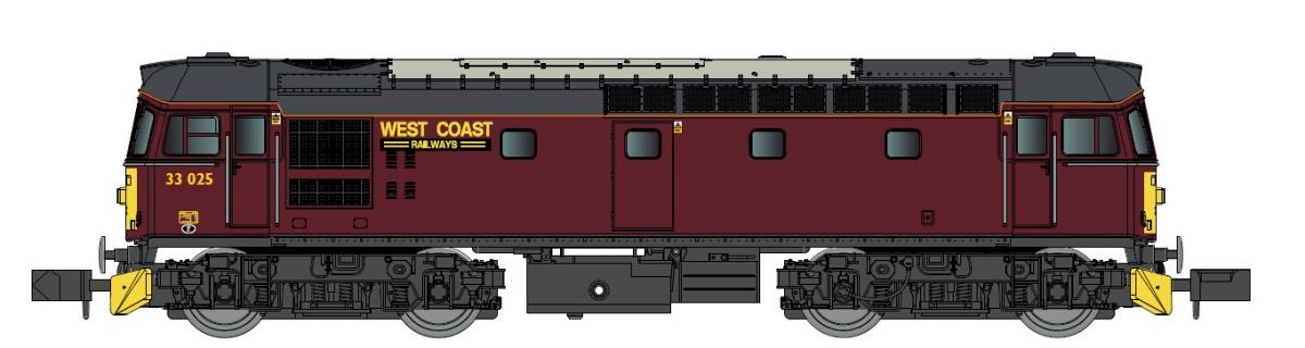 GM Collection Class 33 025 WCRC GM2210602