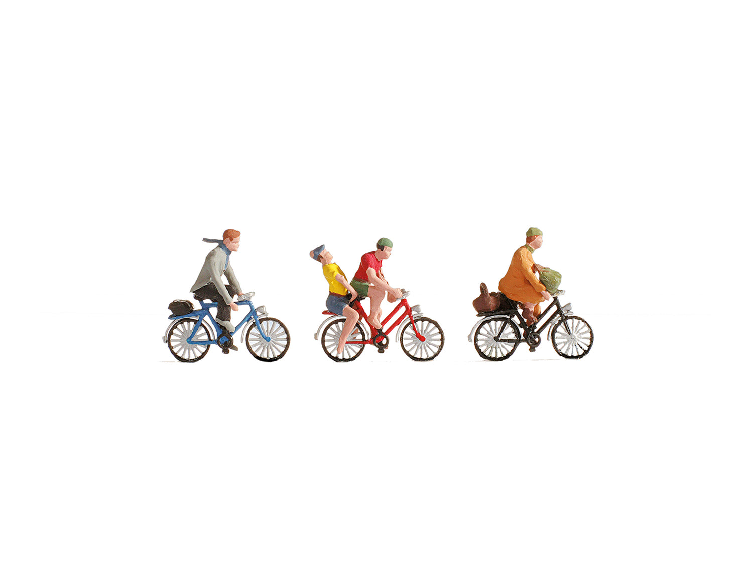 Gaugemaster TT120 Cyclists (3) and Accessories Figure Set GM3910160