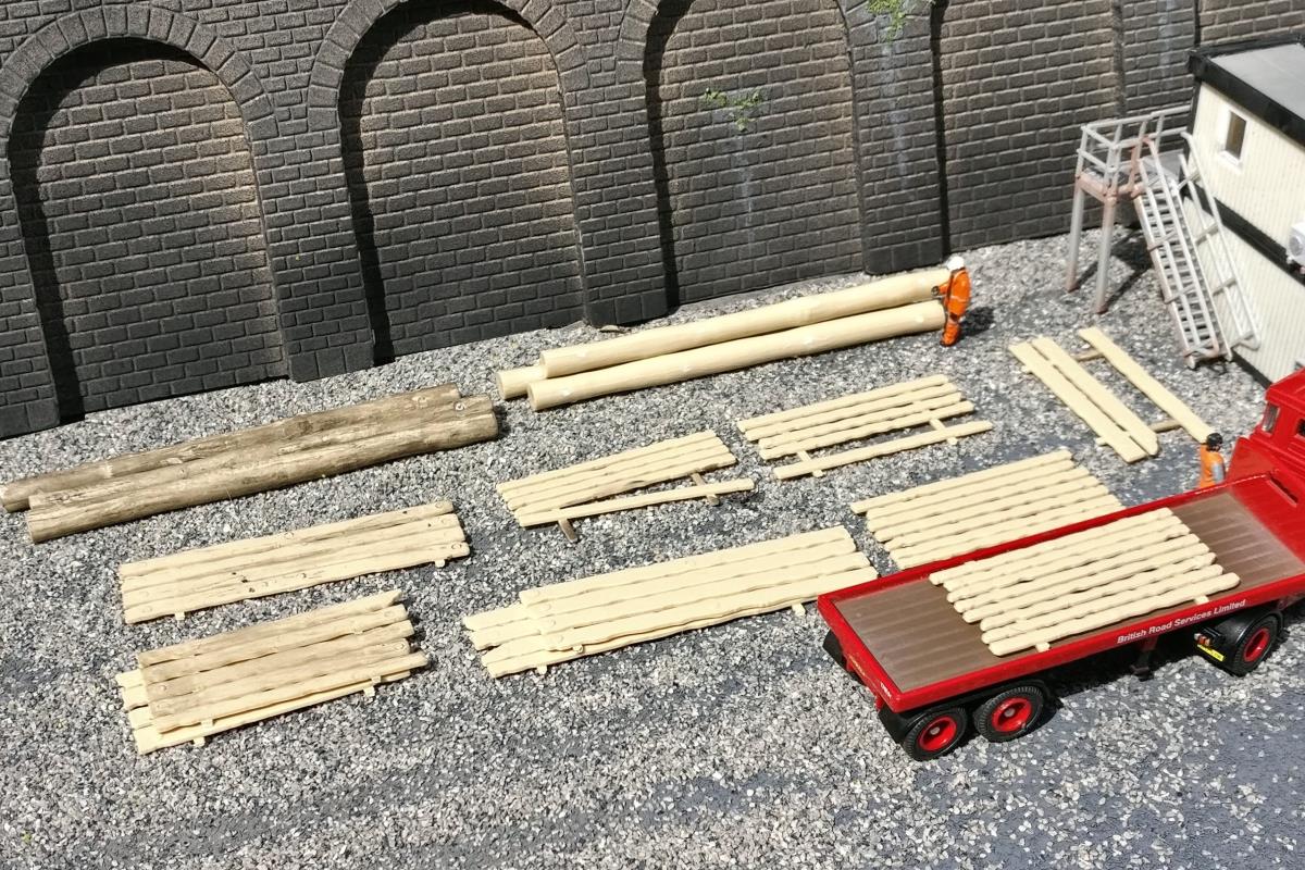 GM Structures Assorted Timber Set GM459