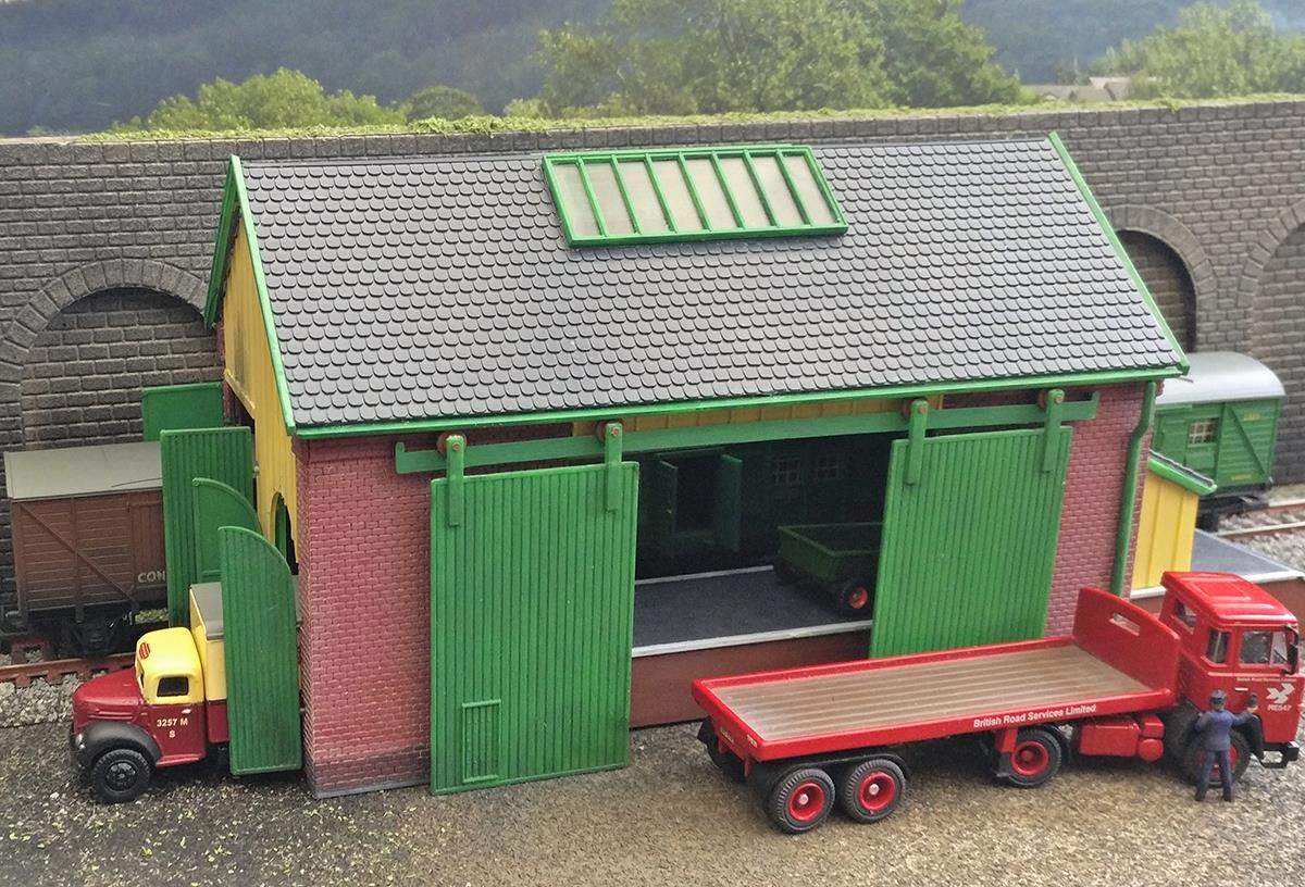 GM Structures Fordhampton Goods Shed Kit GM482