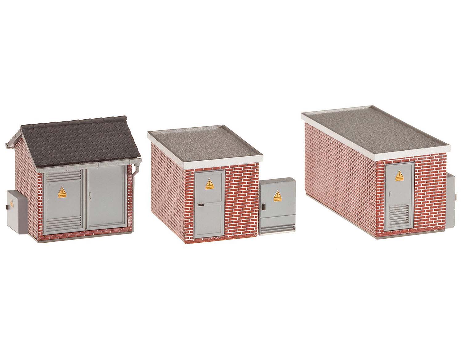 GM Structures Fordhampton Lineside Buildings (3) Kit GM489