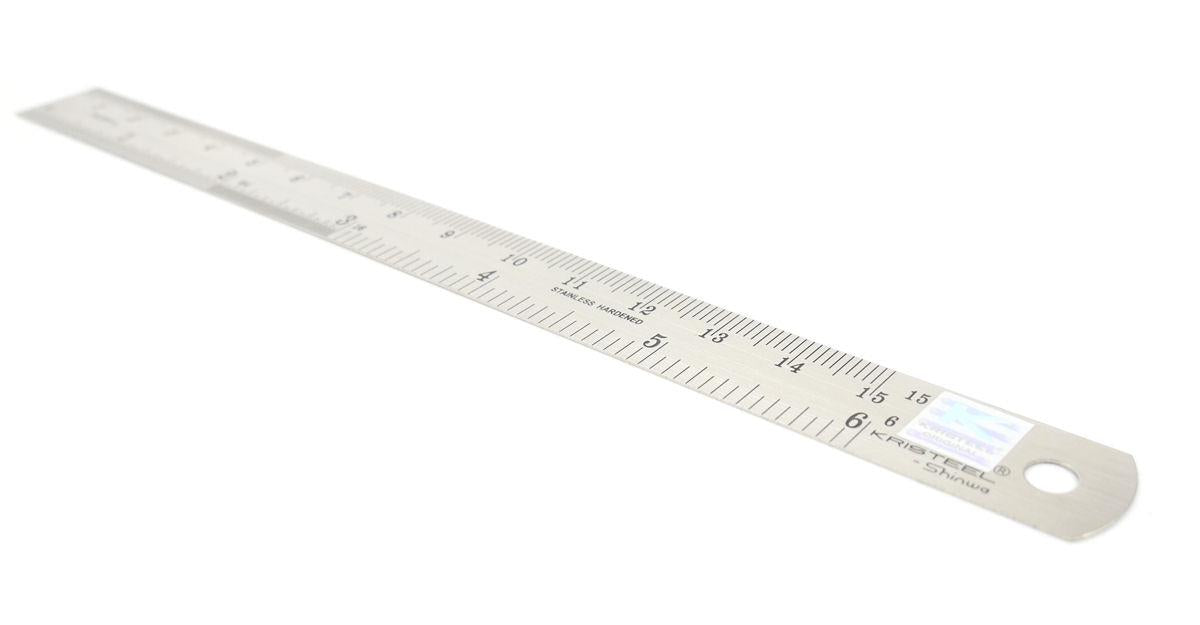 Gaugemaster Tools Flexible Steel Rule 150mm GM639