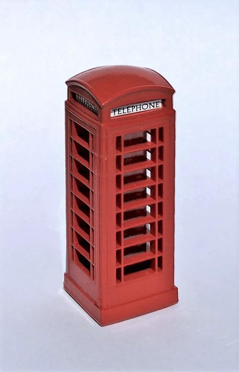 GM Structures O Scale Telephone Box (Pre-Built) GM730